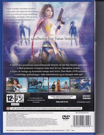 Final Fantasy X-2 - PS2 (B Grade) (Genbrug)